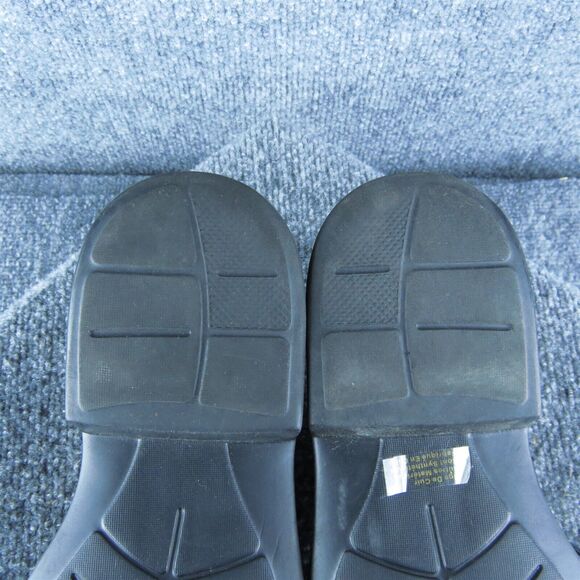 Bostonian Flexlite Men Derby Oxfords Shoes Size 8 Medium Black Leather Lace Up - Picture 9 of 10